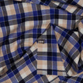 Glencheck Blue/Black/Beige
