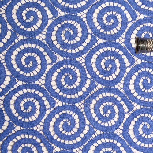 Cotton Lace Blue