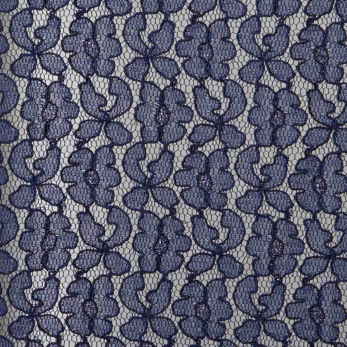 Flour Lace Navy Blue