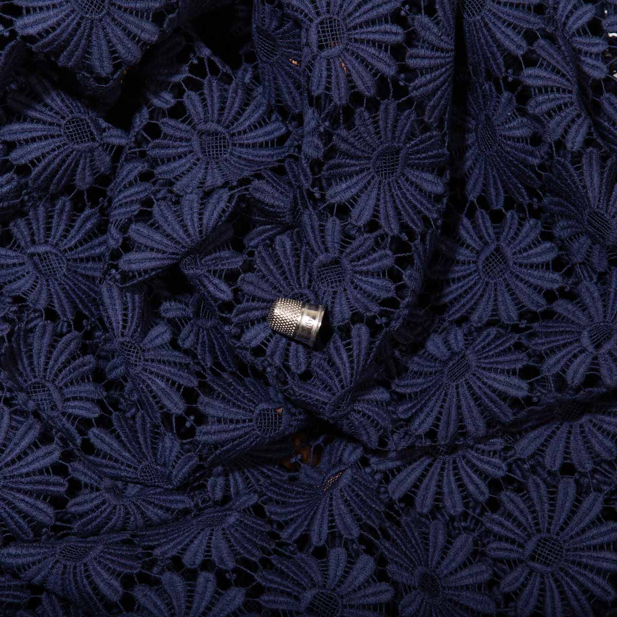 Flour Lace Dark Blue