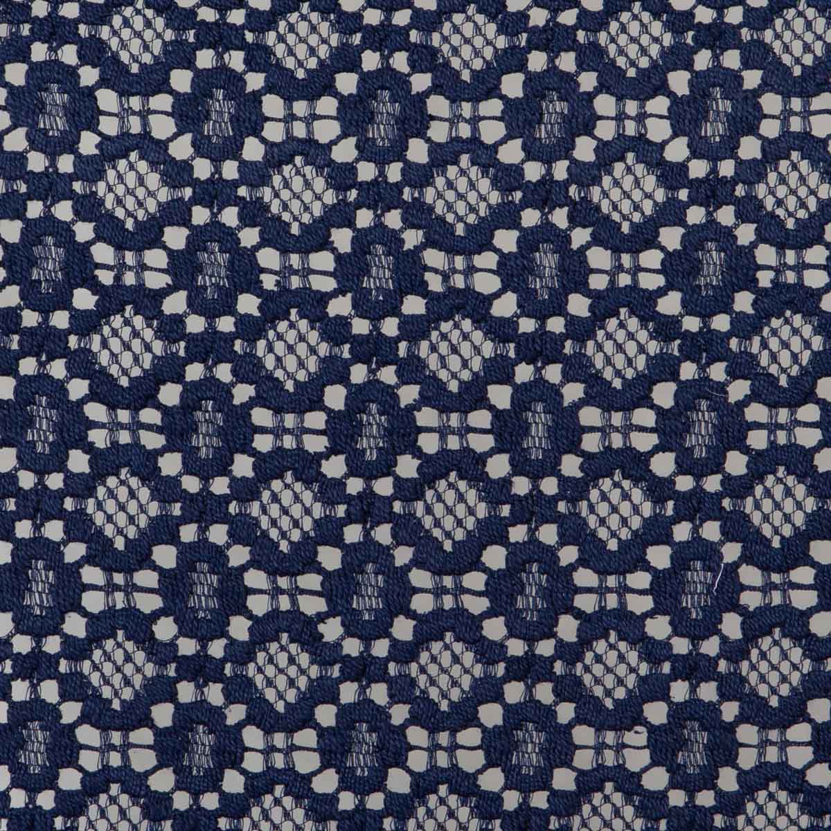 Flour Lace Navy Blue 2