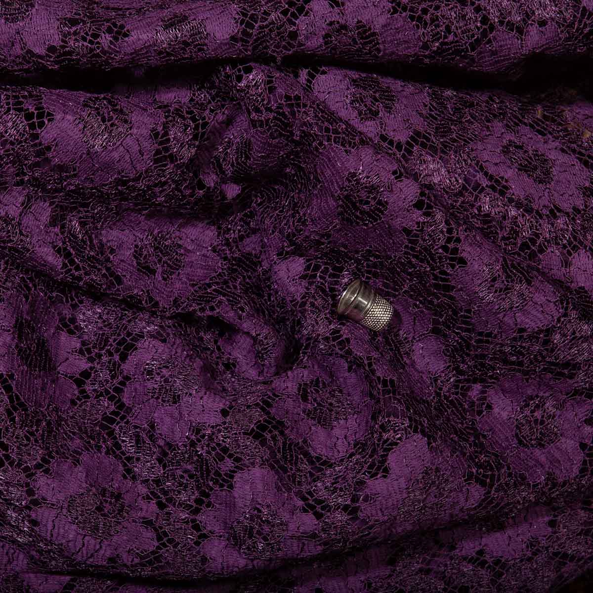 Flour Lace Aubergine