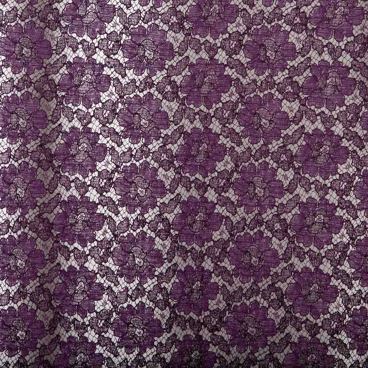 Flour Lace Aubergine
