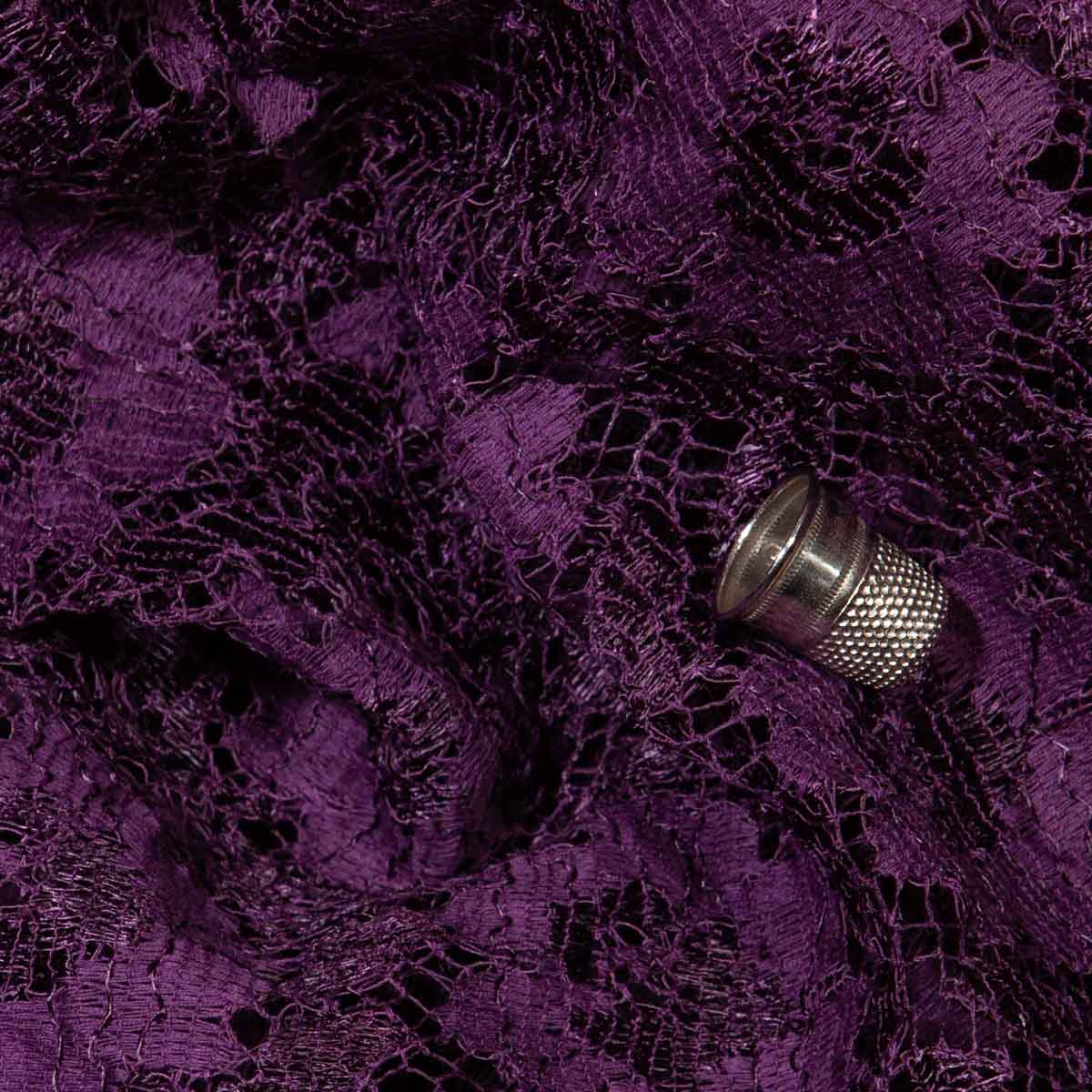 Flour Lace Aubergine
