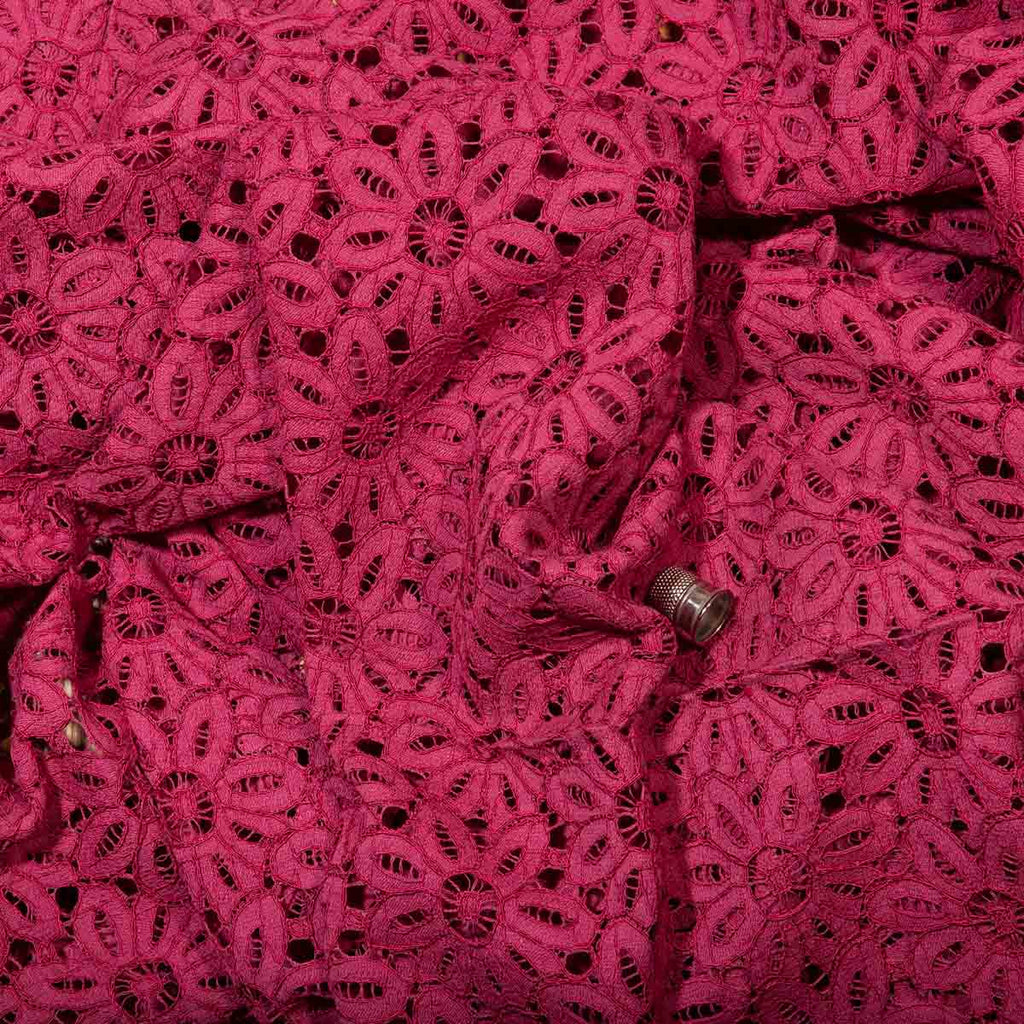Flour Lace Raspberry