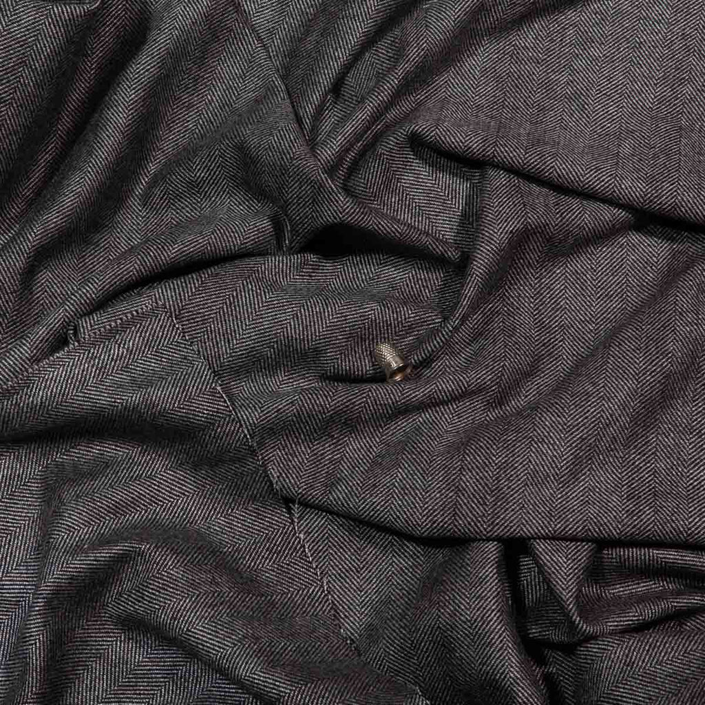 Herringbone Black-White