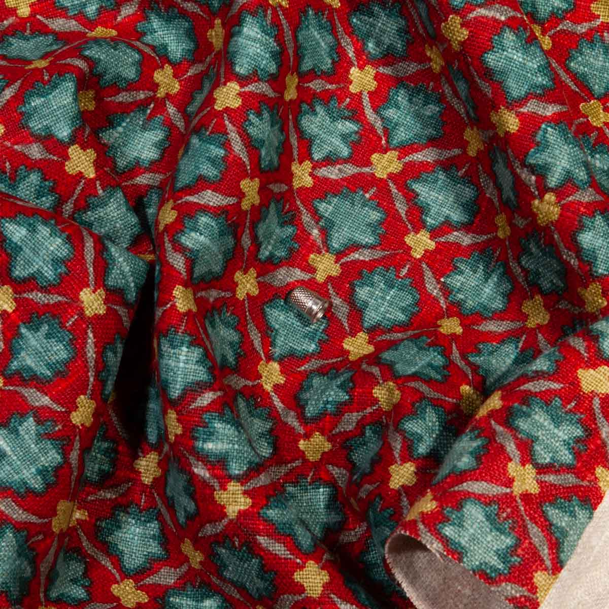 Handprinted Linen